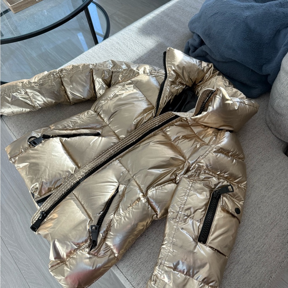 Gold SAM. Puffer Jacket